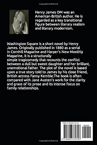 Washington Square Novel by Henry James Annotated