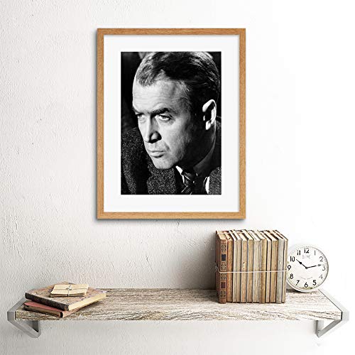 Wee Blue Coo Jimmy James Stewart Publicity Shot Wall Art Lámina Enmarcada 12 x 16 Pulgadas