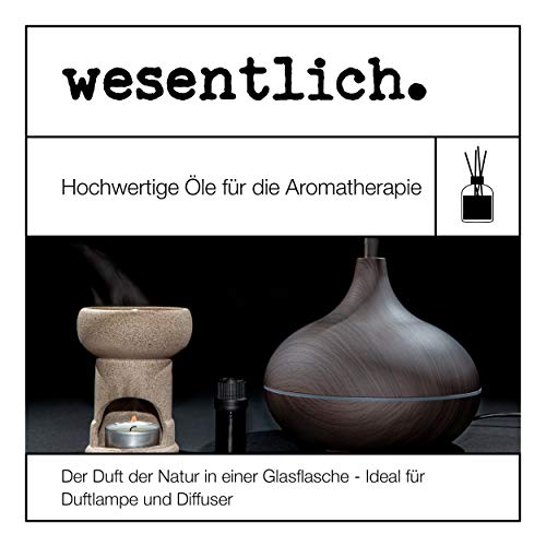 wesentlich. - Aceite de sándalo (Amyris Balsamifera). Aceite esencial. 100 % natural (botella de cristal). Entre otros usos, para lámpara aromática y difusor (50 ml)