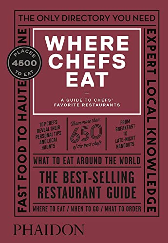 Where Chefs Eat. A Guide To Chefs' Favorite Restaurants - 3ª edición (Cucina) [Idioma Inglés] (FOOD-COOK)