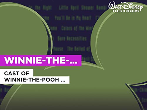 Winnie-The-Pooh in the Style of Cast of Winnie-the-Pooh (Disney Original)