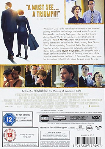 Woman in Gold [DVD] (2015) [Reino Unido]