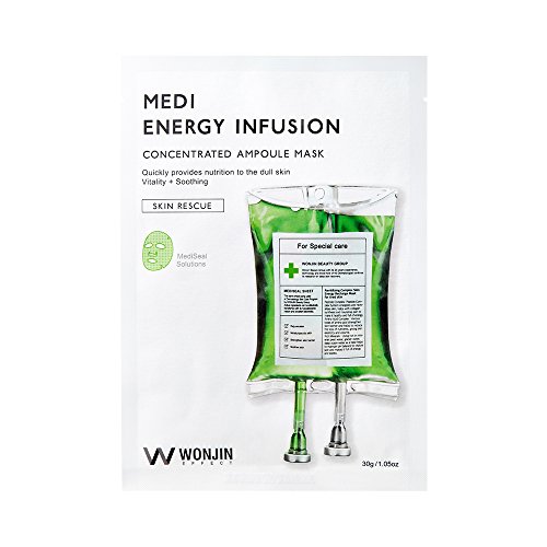 WONJIN EFFECT Medi Energy Infusion Mask (10sheets x 1.05 oz)