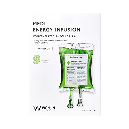 WONJIN EFFECT Medi Energy Infusion Mask (10sheets x 1.05 oz)