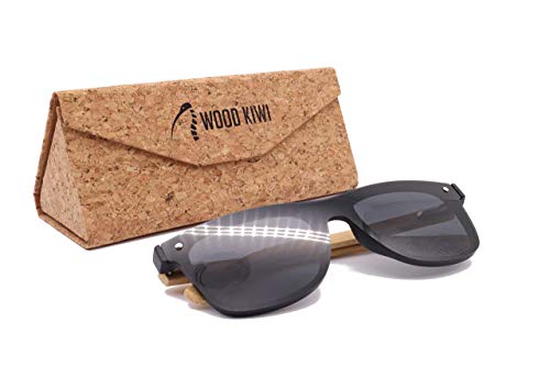 Wood Kiwi® Peaky Panda - Gafas de sol de madera polarizadas - UV400 - Unisex - Peaky Panda