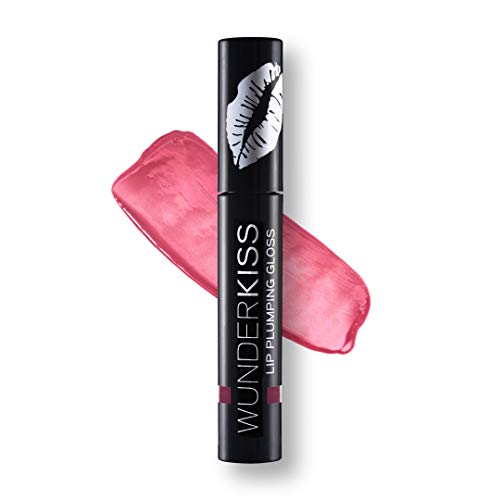 WUNDER2 WUNDERKISS Brillo Voluminizador de Labios con Ácido Hialurónico, Color Berry