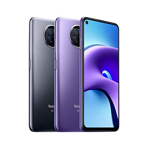 Xiaomi Redmi Note 9T 5G (Smartphone 4GB+128GB, FHD+ de 6.53" DotDisplay, Cámara triple 48 MP, Media Tek Dimensity 800U, Dual Speakers, 5000mAh, 18W de Carga rápida), Negro