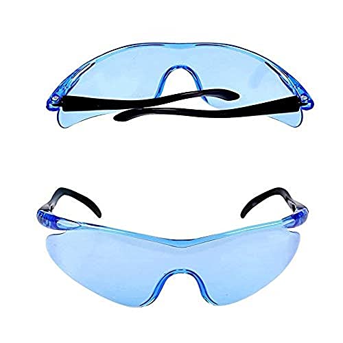 XLKJ 6 Pcs Gafas Protectoras, Lentes de Seguridad, Gafa de Protección para Niños Adultos, Gafas Protectoras de Trabajo para Deportes y Actividades al Aire Libre Juego