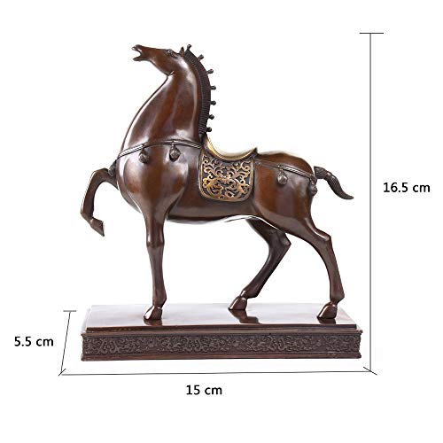 YAMASCO Decoración, Cultura y Arte de Caballos de Bronce, expresados ​​en esculturas de Bronce, Forma Realista Caballo General, Regalo de Empresa