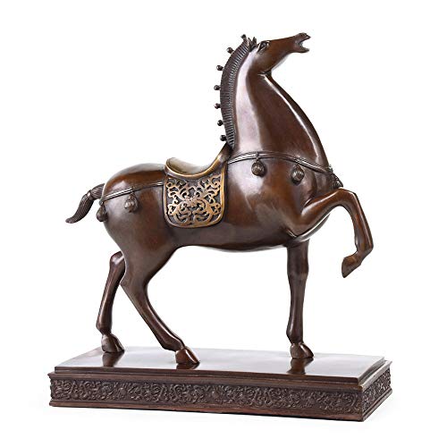 YAMASCO Decoración, Cultura y Arte de Caballos de Bronce, expresados ​​en esculturas de Bronce, Forma Realista Caballo General, Regalo de Empresa