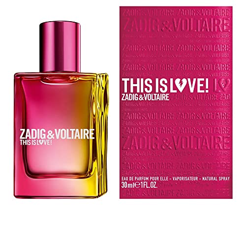 ZADIG&VOLTAIRE This IS Love ELLE Eau DE Parfum 100ML VAPORIZADOR Unisex Adulto, Negro, Estándar