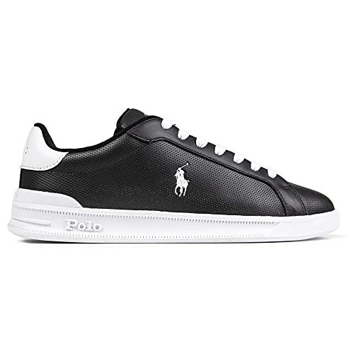 Zapatillas Polo Ralph Lauren Heritage Court II de Piel - Color - Negro, Talla - 40