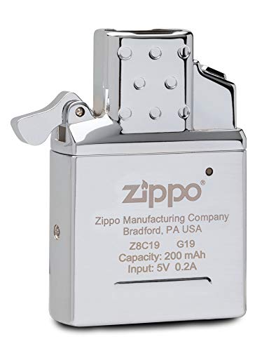 Zippo Encendedor de Arco Recargable, Inserto sin Llama para Cigarrillos, Velas, Encendedor eléctrico para Pipa de Tabaco y cigarros, Encendedor sin Llama