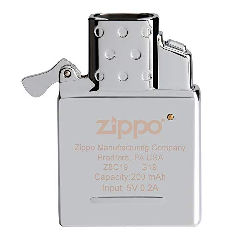 Zippo Encendedor de Arco Recargable, Inserto sin Llama para Cigarrillos, Velas, Encendedor eléctrico para Pipa de Tabaco y cigarros, Encendedor sin Llama