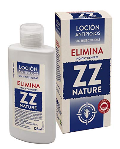 ZZ Loción Capilar Antipiojos, sin Insecticidas, Elimina Piojos y Liendres, Apto para Toda la Familia, Niños a Partir de 2 Años