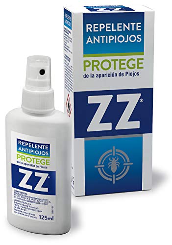 ZZ| Repelente Antipiojos| Elaborado a Base de IR3535| Protege Contra la Aparición de Piojos| Apto Para Toda la Familia |Para Todas las Edades | Contenido 125 ml