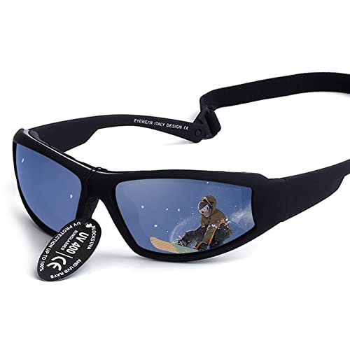 1 Pieza Gafas de Esquí Gafas de Ventisca Gafas Moto Uv400 Ajustable Gafas de Sol a Prueba de Polvo a Prueba de Viento Antiniebla para Varios Deportes Al Aire Libre Motocicleta Bicicleta Deportes Caza