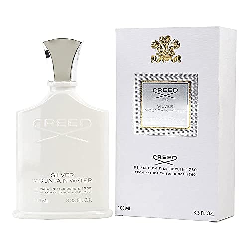 100% Auténtico Creed Silver Mountain Water EDP 100 ml + 3 muestras de nicho gratis