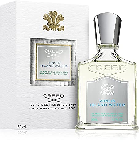 100% Authentic Creed Virgin Island Water EDP 50 ml + 3 muestras de nicho gratis