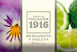 1916 Jabón de tocador Bergamota & Violeta 200gr