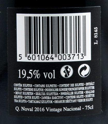 2016 Noval Nacional Vintage Port