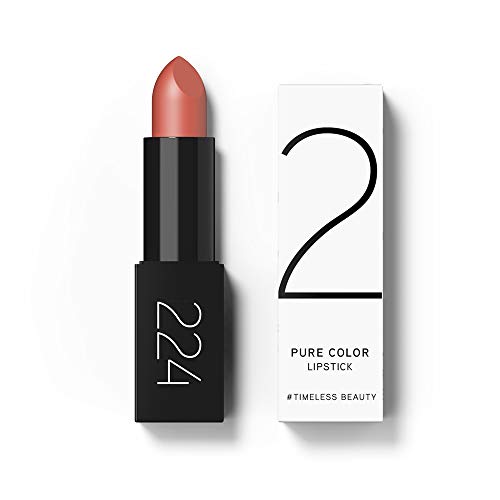 224 Cosmetics Barra de labios Pure Color - natural, vegano , no testada en animals - feel good fórmula , sin parabeno y silicona - Coral Kiss