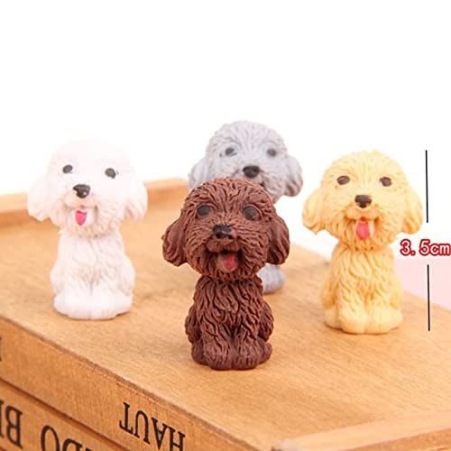 24 Piezas Borradores de animal, gomas de borrar con forma de perro,Borrador Creativo,suministros de papelería para niños,recuerdos de fiesta, relleno de regalos(colores aleatorios)