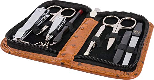 3 Swords Germany - Set para el cuidado de las uñas ´Salamanca` de viaje con estuche para manicura y pedicura - Calidad de marca by 3 Swords (7698)