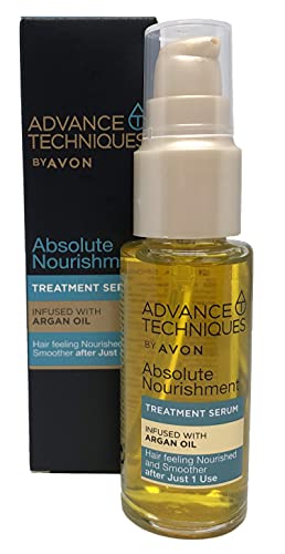 3 x Avon Advance Techniques Serum Nutriente Cabello con aceite de argán de Marruecos 30ml