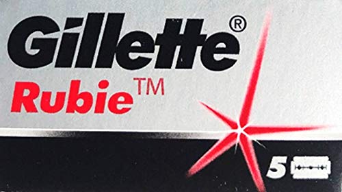 5 cuchillas de afeitar Gillẹtte Rubie Platinum (1 paquete)
