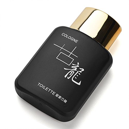 50ml Hombres Colonia Perfumes Fragancias Maduro Caballero Tentaciones Botella de perfume sexy(negro)