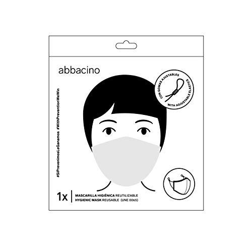 Abbacino mascarilla higiénica reutilizable para adulto minimargarita