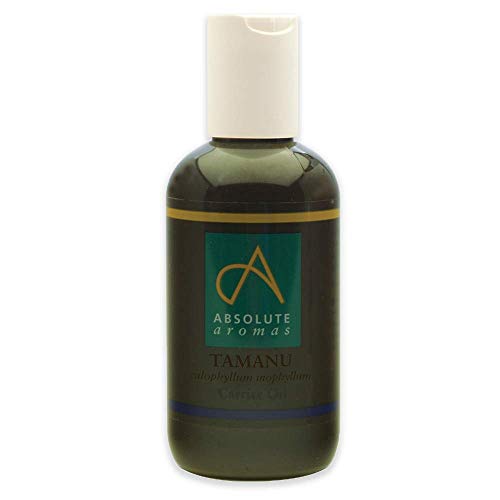 Absolute Aromas Aceite de Tamanu 50ml - Puro, Natural, Sin refinar, Prensado en Frío, Sin Crueldad Animal, Vegano, Sin OGM - Hidratante natural para la piel, el cabello y las uñas