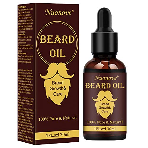 Aceite de Barba, Aceite Acondicionador para Hombres, Aceite Para Barba, Beard Oil, Aceite De Barba Natural, Ideal para El Crecimiento de La Barba, Suavizar, Hidratar, Fortalecer 30ml