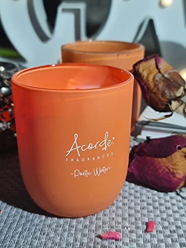 Acorde Velas Aromaticas. Velas Perfumadas para Decoracion Hogar. Velas Grandes para Aromaterapia. Gran Variedad de Velas esotericas, Bonitas, antitabaco, Naturales, de relajacion (Canela)