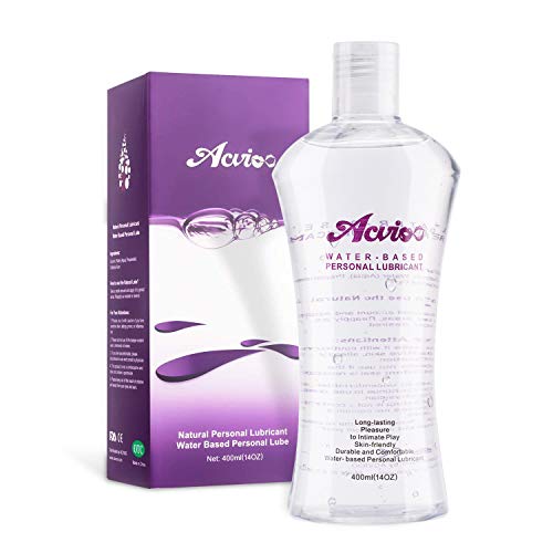 Acvioo Gel Lubricante Intimo Sexual a Base de Agua (400ML)