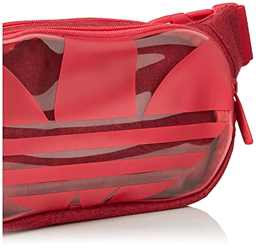 adidas IZM92-GD4704 Riñonera Essential Waist para Adulto Unisex, Rojo/Negro, Talla Única