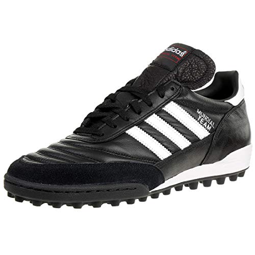 adidas Originals Mundial Team, Botas de fútbol Unisex Adulto, Noir Blanc Rouge, 42 EU