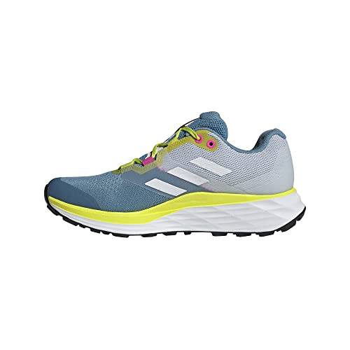 adidas Terrex Two Flow W, Zapatillas de Trail Running Mujer, AZUBRU/Balcri/AMAACI, 40 2/3 EU