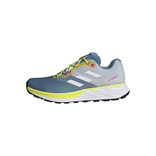 adidas Terrex Two Flow W, Zapatillas de Trail Running Mujer, AZUBRU/Balcri/AMAACI, 40 2/3 EU