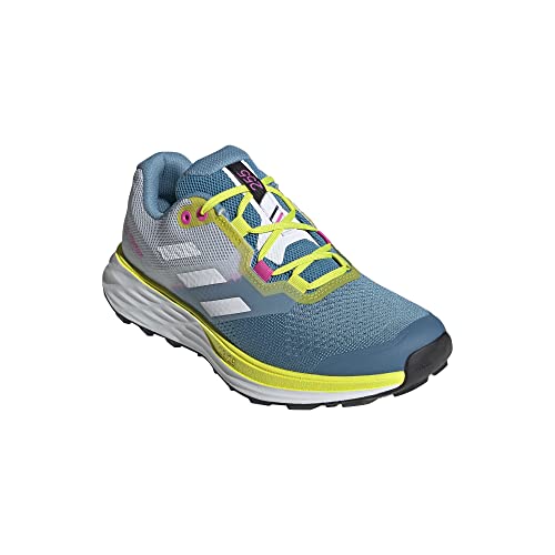 adidas Terrex Two Flow W, Zapatillas de Trail Running Mujer, AZUBRU/Balcri/AMAACI, 40 2/3 EU