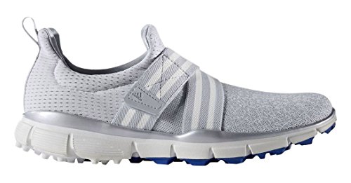 adidas W Climacool Knit Zapatos de Golf para Mujer, Blanco/Gris, 34.6