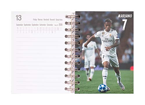 Agenda escolar 2019/2020 día página S Real Madrid