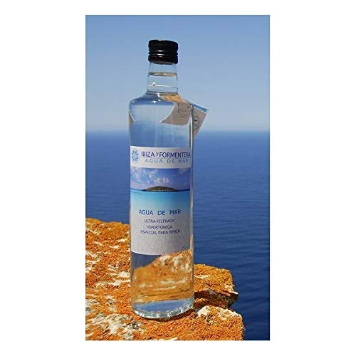 Agua Ibiza Formentera - Pack Ahorro 6x Agua De Mar 750ml Hipertonica (4500 ml) - Nutre tu organismo con todos los minerales y oligoelementos que el mar te ofrece