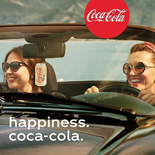 airpure COCA-COLA Vanilla CAN Ambientador de coche, refresca el aire interior del vehículo, ambientadores para hombres y mujeres, aroma fresco
