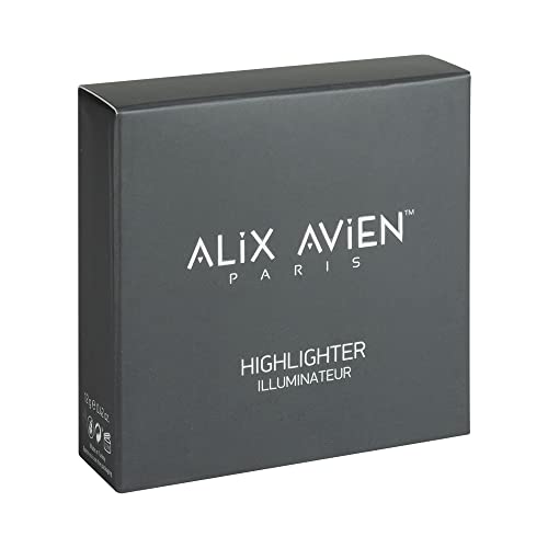 Alix Avien Paris, Highlighter Bright Glowy Formula, Shade Gold