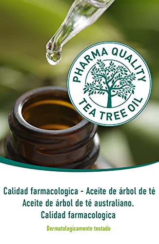 alkmene Agua micelar con aceite de árbol de té - Tónico facial para pieles con imperfecciones - desmaquillante anti espinillas, manchas y rojeces - limpiador facial vegano 3x 150 ml