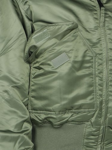 ALPHA INDUSTRIES CWU 45, Verde (Sage-Green 01), S para Hombre