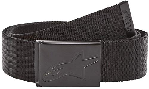 Alpinestars, Ageless Web Belt , Cintura, Negro Negro, Os, Unisex-Adulto