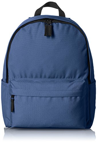 Amazon Basics, Mochila de estilo clásico, Azul (Azul Marino)